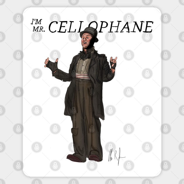 Chicago: Mr. Cellophane Sticker by 51Deesigns